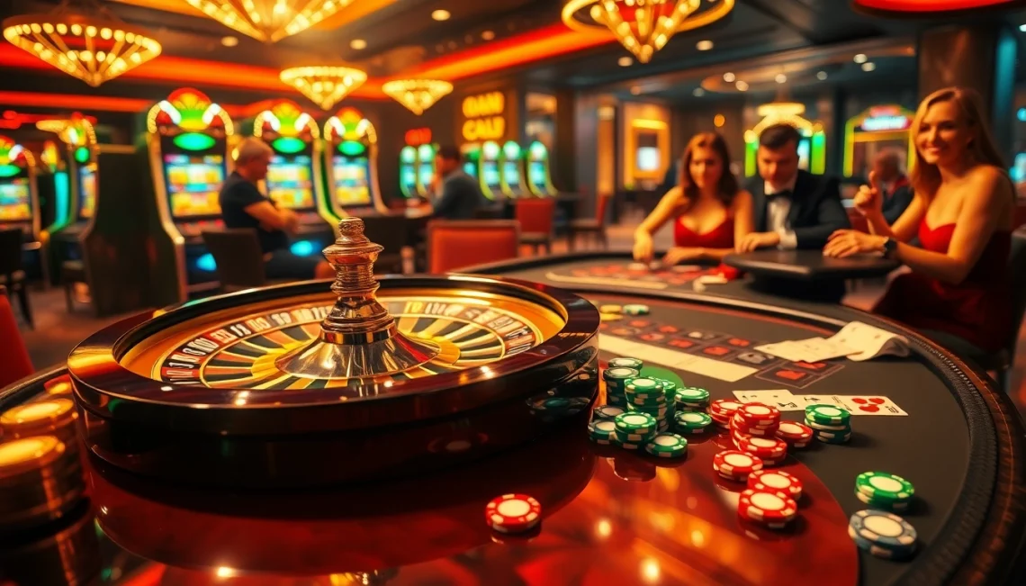 Experience the thrill of winning at the casino with https://shbetb0.com/ featuring an exciting roulette wheel and vibrant poker chips.